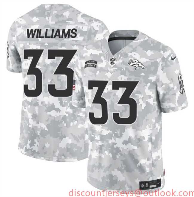 Men's Denver Broncos #33 Javonte Williams 2024 F.U.S.E Arctic Camo Salute To Service Limited Stitched Football Jersey Dzhi,We sell and wholesale Men's Denver Broncos #33 Javonte Williams 2024 F.U.S.E Arctic Camo Salute To Service Limited Stitched Football Jersey Dzhi on line form chian!